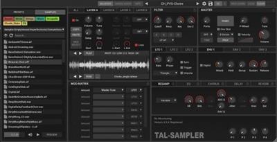 Togu Audio Line TAL-Sampler v4.3.7  Win Mac Linux