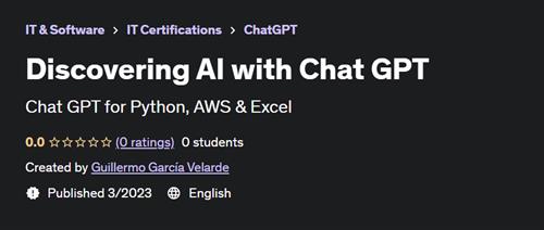 Discovering AI with Chat GPT