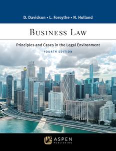 Business Law  Principles and Cases in the Legal Environment, 4th Edition