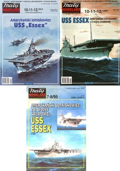 Авианосец «Эссекс» / USS Essex (Maly Modelarz 2014-2004-1995)