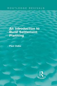 An Introduction to Rural Settlement Planning