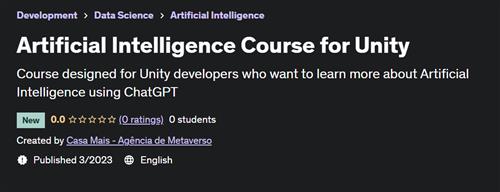 Artificial Intelligence Course for Unity