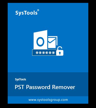 SysTools PST Password Remover  4.0 1076b05fccd0440d82a0ab26f8fd388d