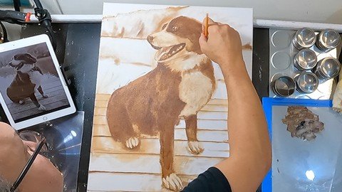 Oil Painting A Pet Portrait –  Download Free