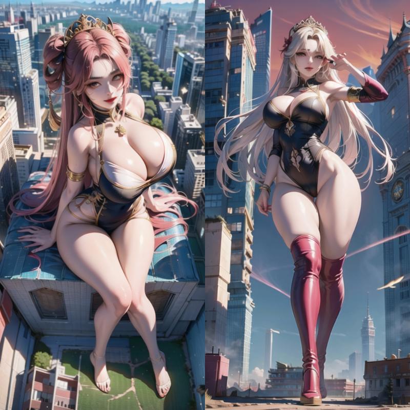 Yasu-tsuyokute - Giant Queen 3D Porn Comic