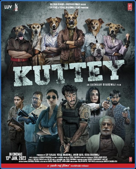 Kuttey (2023) 720p NF WEB-DL Hindi DDP5 1 H 264-Themoviesboss