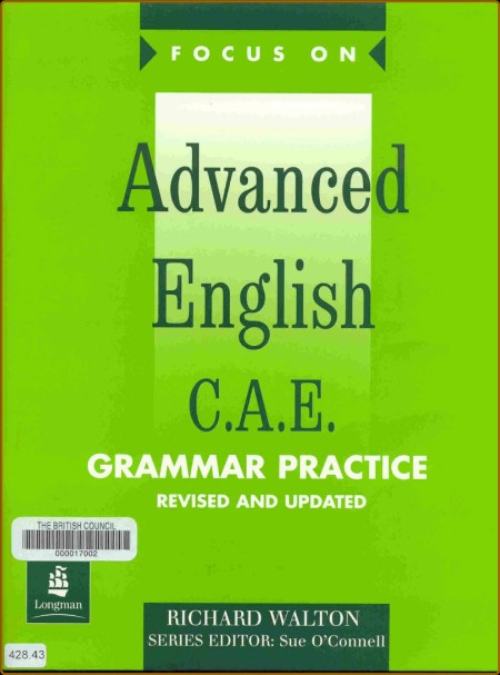 Longman press focus on advanced english grammar practice - Richard Walton  D82738b08b243c1ac68205c1d1a0d35f