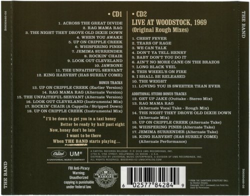 The Band - The Band (1969) (50th Anniversary Edition, 2019) 2CD Lossless