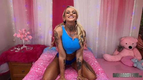 Stephanie Love - Tattooed Teen Rubs Her Tight Pink Pussy For Stepdaddy (217 ...