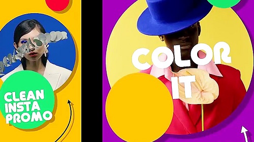 Videohive - Clean Colorful Insta Opener 43988393 - Project For Final Cut & Apple Motion