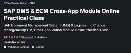 SAP DMS & ECM Cross-App Module Online Practical Class