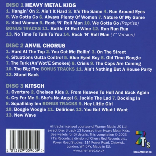 Heavy Metal Kids - The Albums 1974-76 (2023) [WEB] [3CD]