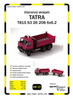  Tatra 815 S3 26 208 6x6.2 (Ripper Works 27)