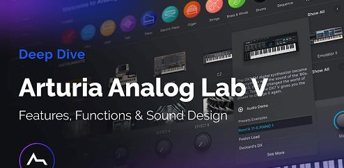 ADSR Courses Arturia Analog Lab V Features, Functions & Sound Design