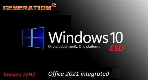 Windows 10 Version 22H2 Build 19045.2728 Pro incl Office 2021 en– US March 2023 (x64)