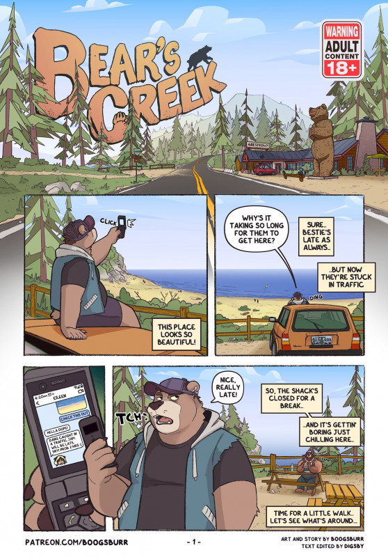 Boogsburr - Bear’s Creek Porn Comic