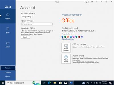 Windows 10 Pro 22H2 build 19045.2728 With Office 2021 Pro Plus Multilingual  Preactivated