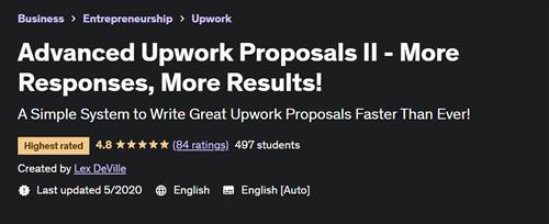 Advanced Upwork Proposals II - More Responses, More Results!