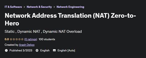 Network Address Translation (NAT) Zero– to– Hero –  Download Free