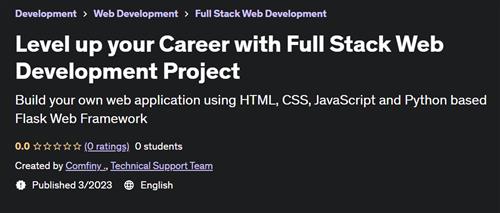 Level up your Career with Full Stack Web Development Project