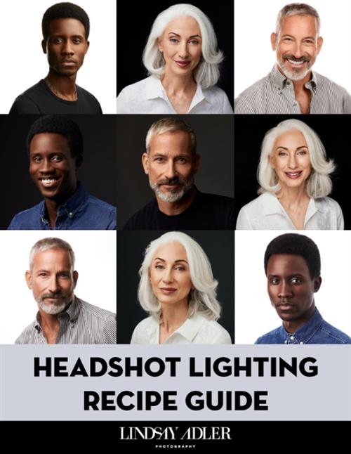 Lindsay Adler – Headshot Lighting Recipe Guide