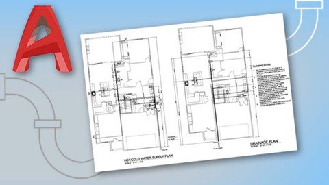 How To Create A Residential Plumbing Plan In Autocad –  Download Free