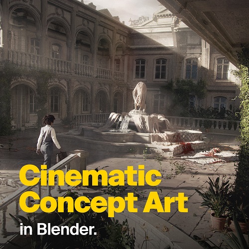 Cinematic Concept Art in Blender - Full Course