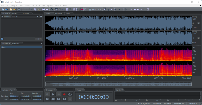 Soundop Audio Editor 1.8.23.2 (x86/x64)