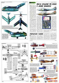 Letectvi+Kosmonautika 1996-11-12 - Scale Drawings and Colors
