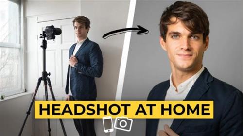 Shoot & Edit A Professional Looking Headshot at Home –  Step Up Your Profile Image –  Download Free