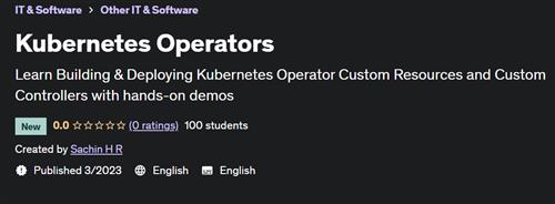 Kubernetes Operators