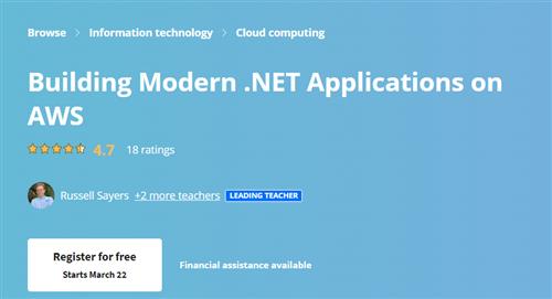 Coursera – Building Modern .NET Applications on AWS