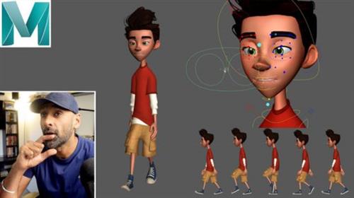 Cartoon Animation Course –  Animating a Walk Cycle On The Spot –  Download Free