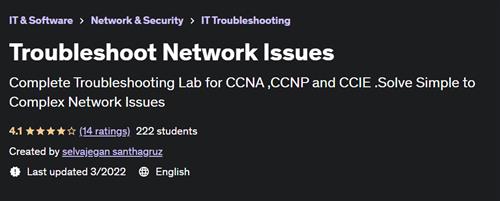 Troubleshoot Network Issues –  Free Download
