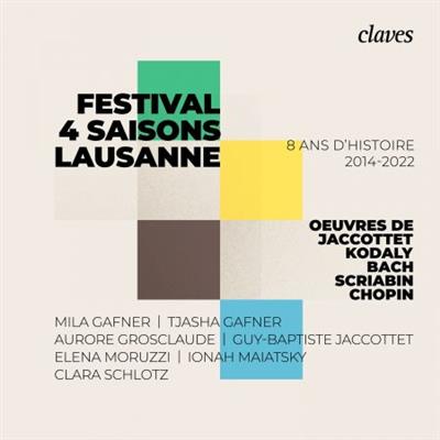 VA - Festival 4 saisons, Lausanne - 8 ans d'histoire: 2014-2022 (2023) [Official Digital Download  24/96]