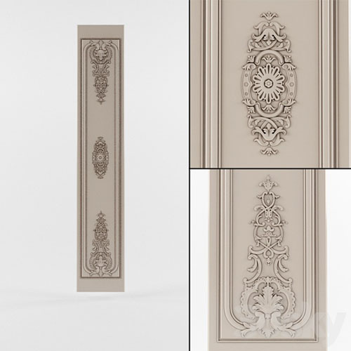 Auberlet et Laurent 3d model for interior design