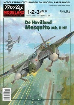 Скоростной бомбардировщик de Havilland Mosquito Mk. II NF (Maly Modelarz 2010-01-02-03)