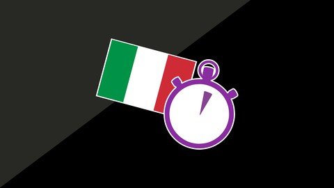 3 Minute Italian - Course 8 Language Lessons For Beginners