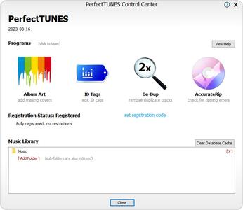 illustrate PerfectTUNES 2023.03.16 macOS