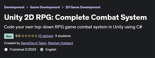 Unity 2D RPG Complete Combat System