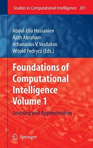 Foundations of Computational Intelligence Volume 1 Learning and Approximation 