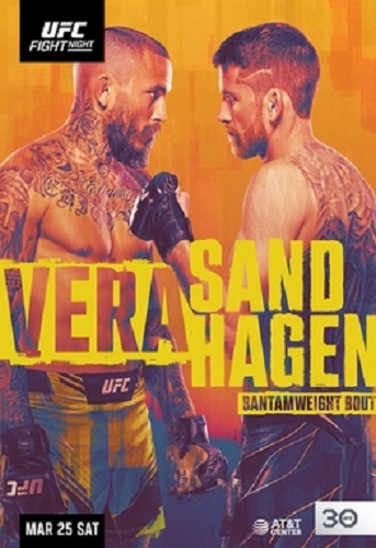 Смешанные единоборства. UFC Fight Night: Vera - Sandhagen. Full Event [25.03] (2023) HDTVRip 720р