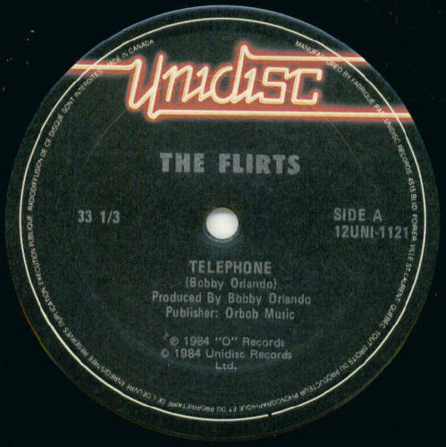 The Flirts - Telephone / Oriental Boy (Remix) (Vinyl, 12'') 1984 (Lossless)