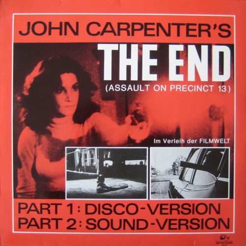 The Splash Band - John Carpenter's The End (Assault On Precinct 13) (Vinyl, 12'') 1983 (Lossless)