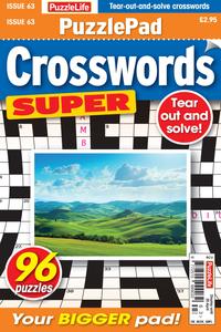 PuzzleLife PuzzlePad Crosswords Super - 23 March 2023