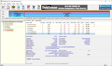 DiskGenius Professional 5.5.0.1488 Multilingual