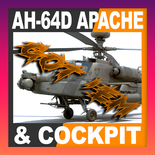Boeing AH-64D Longbow Apache Attack Helicopter (+ Black Edition BONUS)