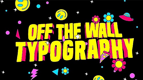 Off The Wall Typography 1084337 - Project for After Effects