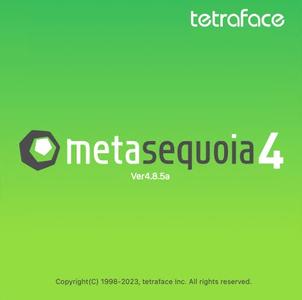 Tetraface IncTetraface Inc Metasequoia 4.8.5a macOS