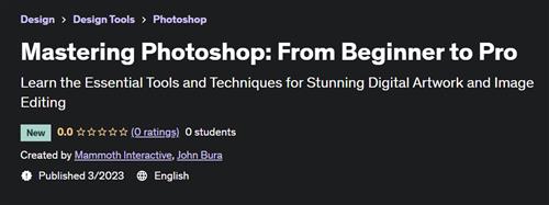 Mastering Photoshop From Beginner to Pro